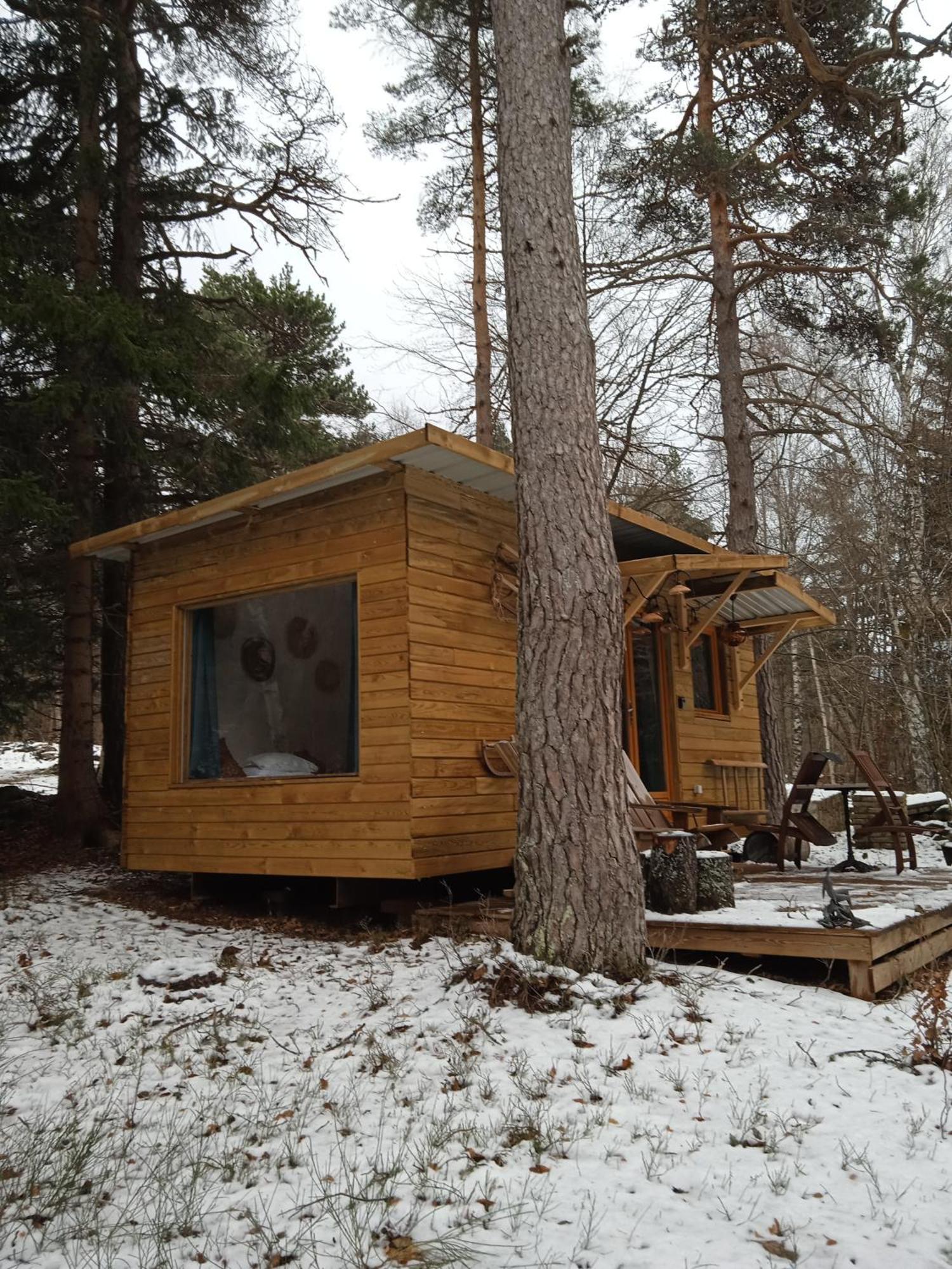 Chalet Hibou 1 Couchage En 140 Domaine De La Mamounette Champclause Eksteriør billede