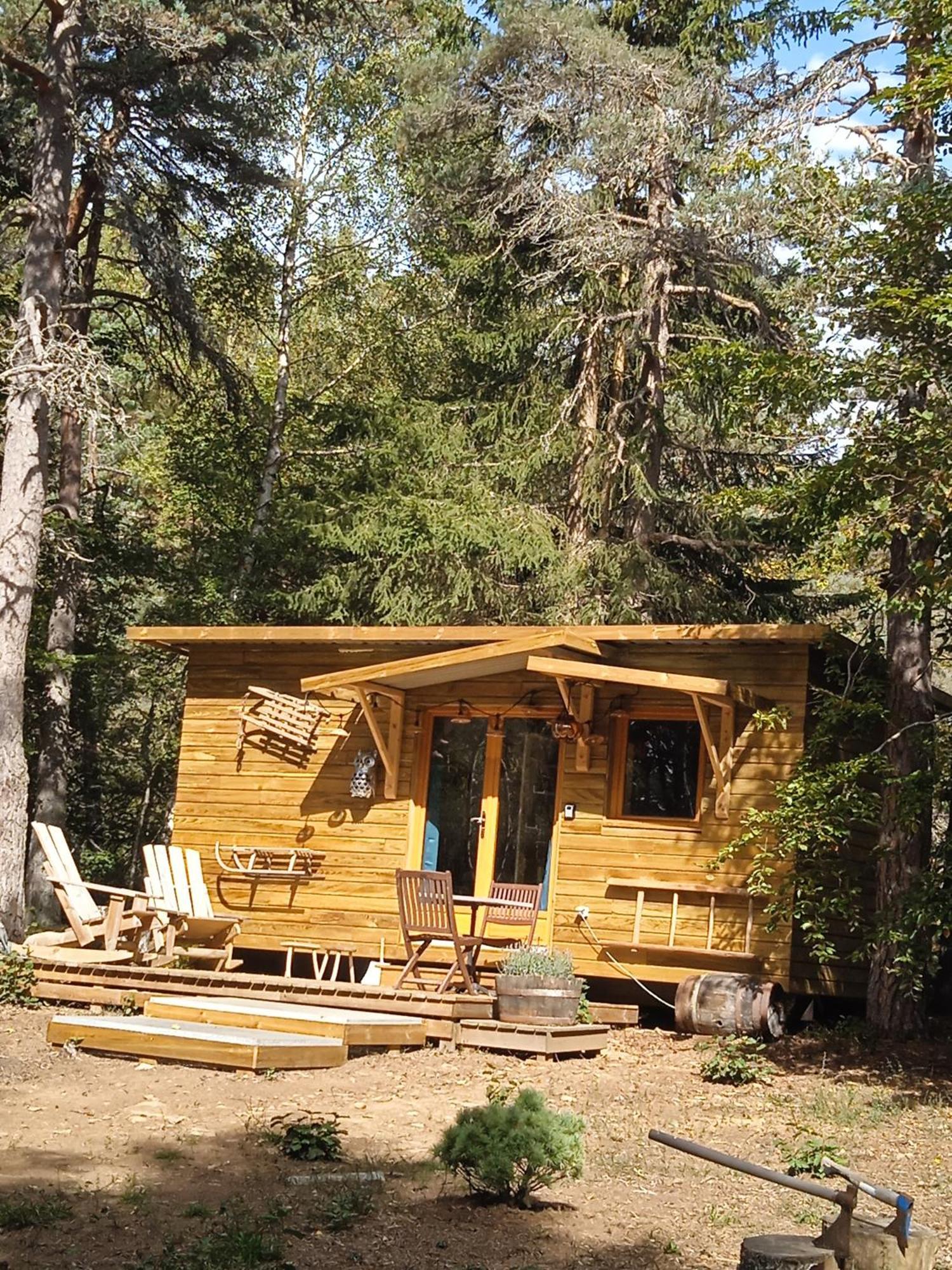 Chalet Hibou 1 Couchage En 140 Domaine De La Mamounette Champclause Eksteriør billede
