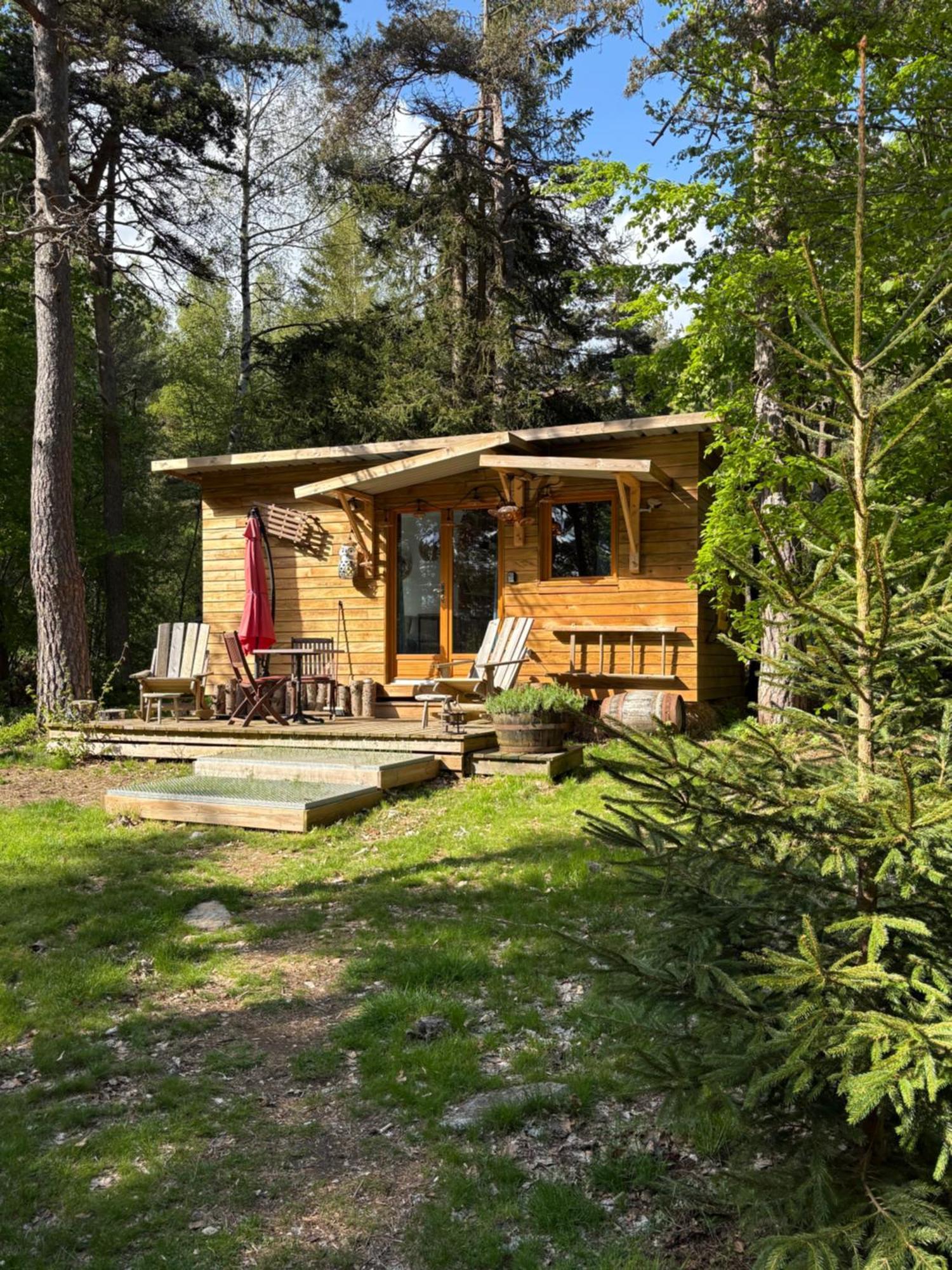 Chalet Hibou 1 Couchage En 140 Domaine De La Mamounette Champclause Eksteriør billede