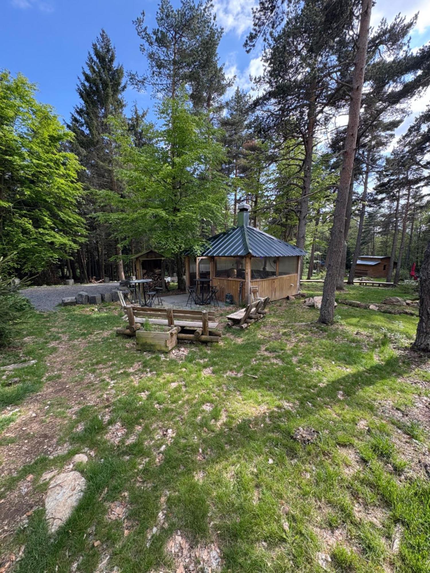 Chalet Hibou 1 Couchage En 140 Domaine De La Mamounette Champclause Eksteriør billede